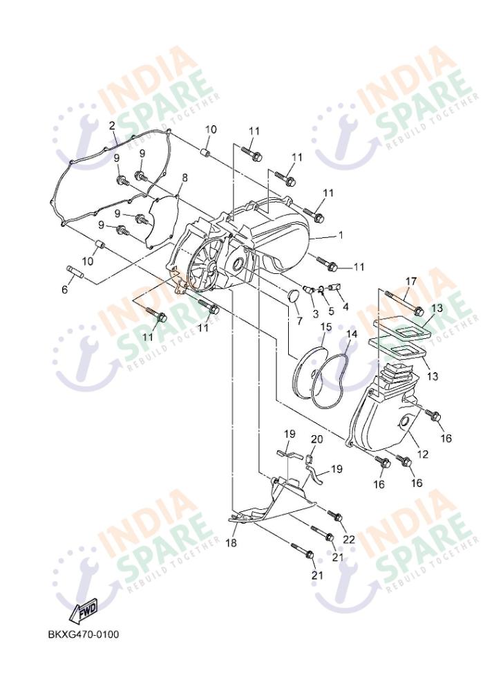 CRANKCASE COVER 1